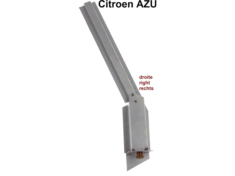 AZU, Hinterachsanschlag Reparaturblech rechts, für Citroen AZU.