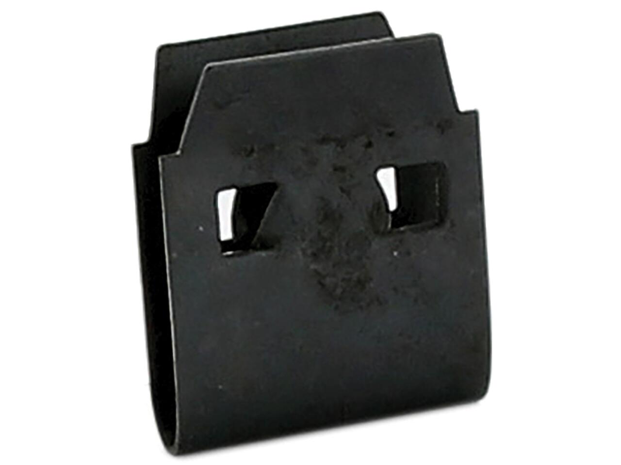 2CV, Kotflügel hinten, Halteklammer für den Kotflügel unten an der Karosserie. Es wird pro Seite 1 Klammer benötigt. Passend für Citroen 2CV.