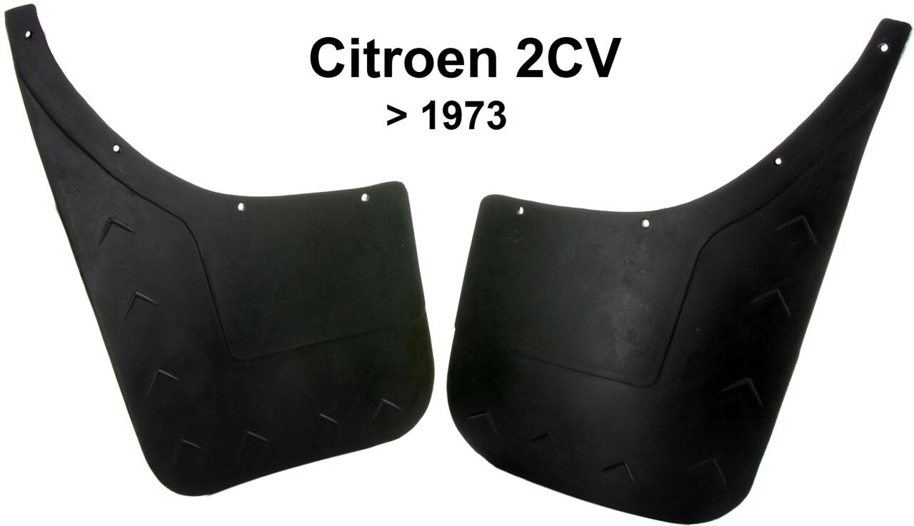 2CV alt, Kotflügel vorne, Schmutzfänger vorne bis Baujahr 1973. 1 Set (2 Stück). Nachbau, Or Nr. 5413849