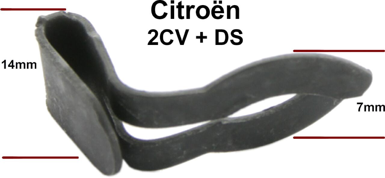 Türverkleidung Halteklammer. Sehr guter Nachbau. Passend für Citroen 2CV, DS, Peugeot, Renault. Per Stück