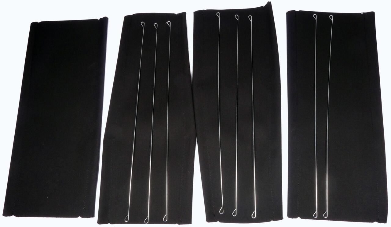 Jutespannbezug aus stabilem Baumwollstoff für Citroen 2CV Sitzbank hinten. Der Jutebezug ist von einem stabilen Baumwollstoff ersetzt worden