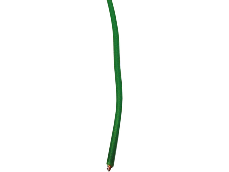 Kabel 1,5qmm (Autokabel). Farbe grün. Per Meter. Kundenzuschnitt, Rückgabe nicht möglich!