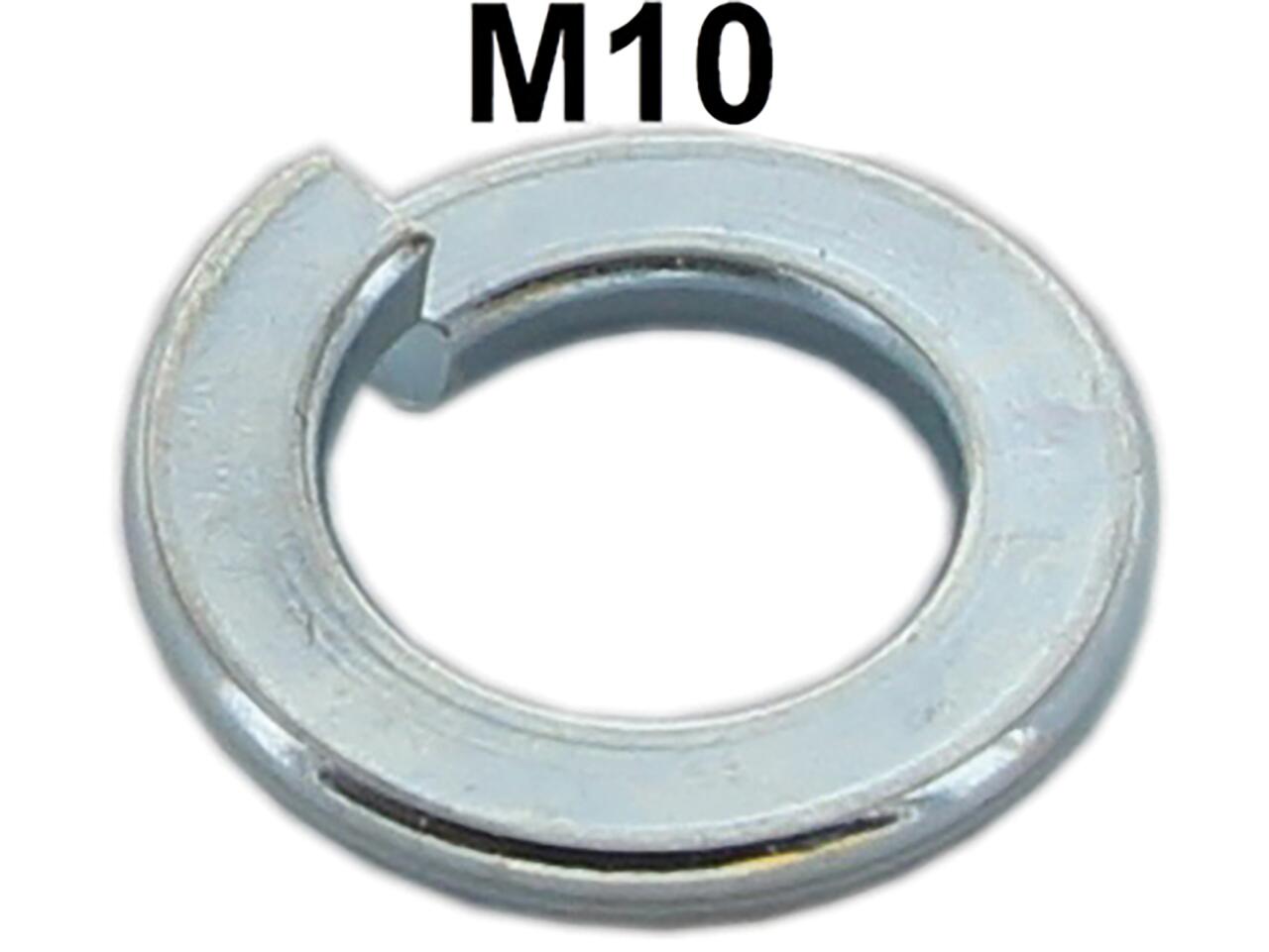 M10, Federring verzinkt