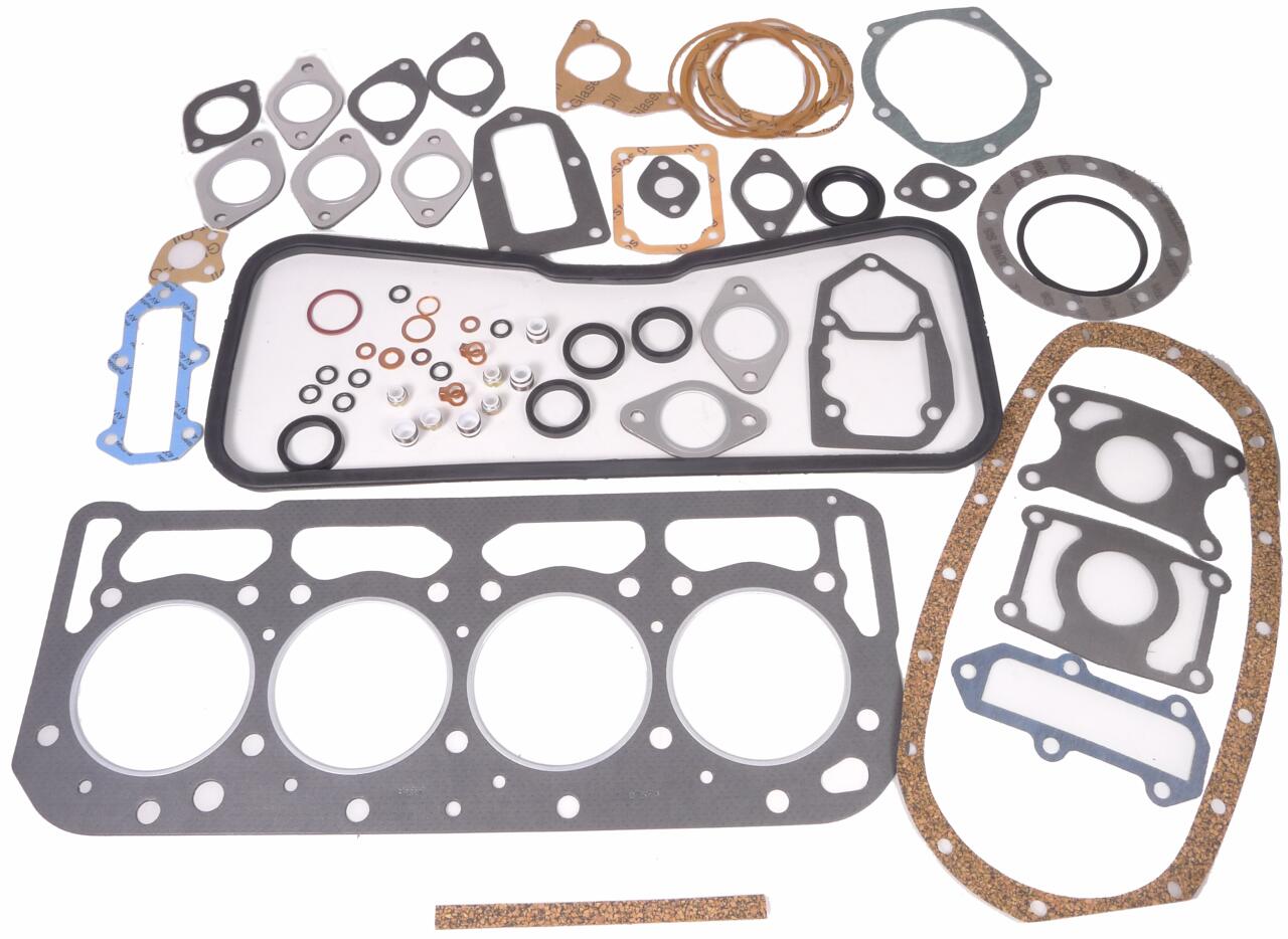 Motordichtsatz incl. Zylinderkopfdichtung, passend für Citroen DS, verbaut von Baujahr 1966 bis 1968. Für Motoren DC, DY, DL, DLF.