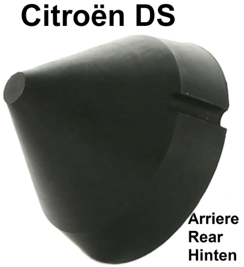Gummianschlag rund (kegelförmig), für die Hinterachse. Passend für Citroen DS + SM. Citroen HY. Abmessung: ca. 46,5x34mm. Or. Nr