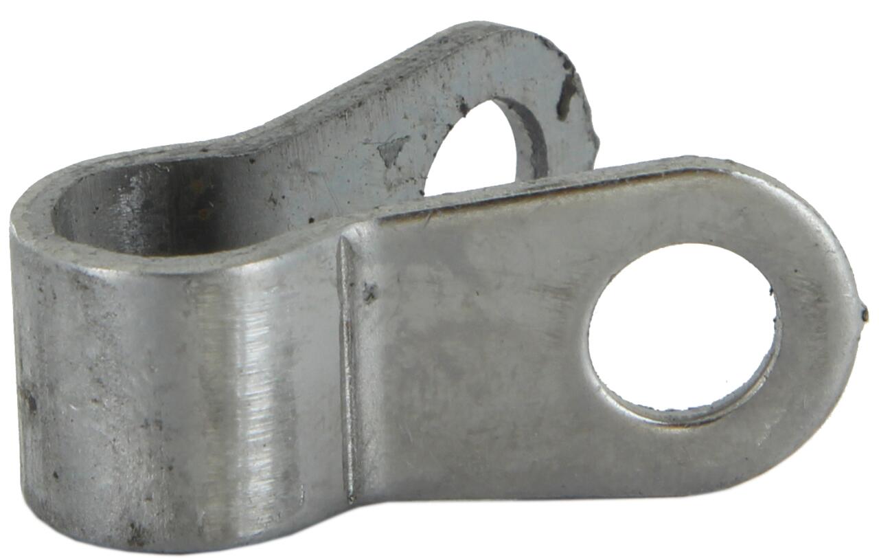 Halteklammer, für die Hydraulikleitung (6,35mm) zwischen Hydraulikpumpe und Druckregler. Passend für Citroen DS.
