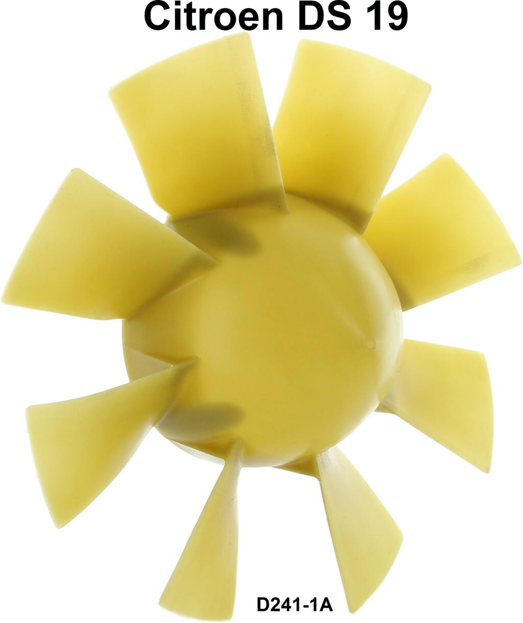 Lüfterflügel für den Kühler. Passend für Citroen DS19. Or. Nr. D241-1A