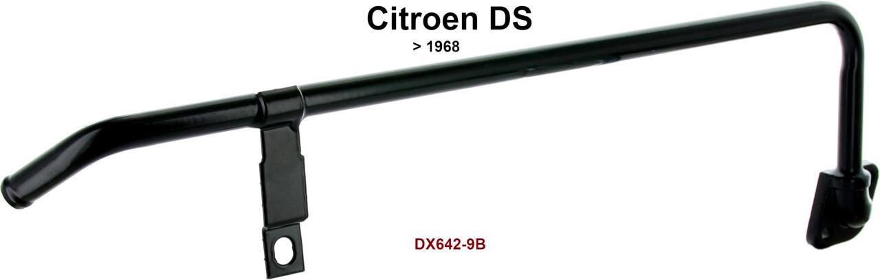 Heizungsventil Wasserrohr, von dem Heizungsventil zu dem Zylinderkopf. Passend für Citroen DS, bis Baujahr 1968. Or. Nr. DX642-9B