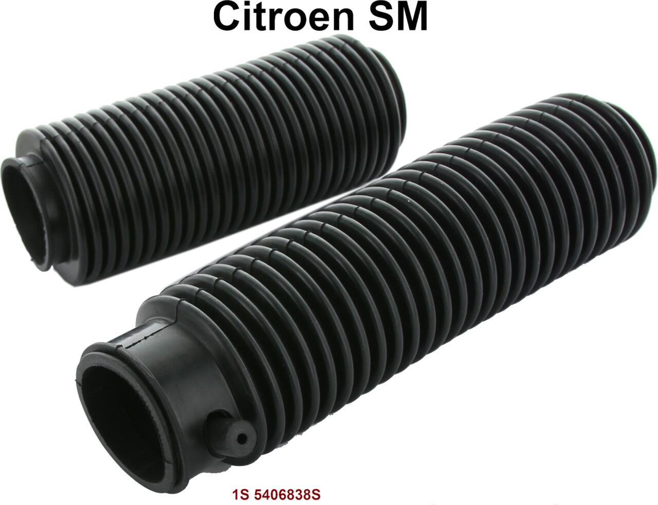 SM, Lenkmanschette (2 Stück). Passend für Citroen SM. Or. Nr. 1S5406838S