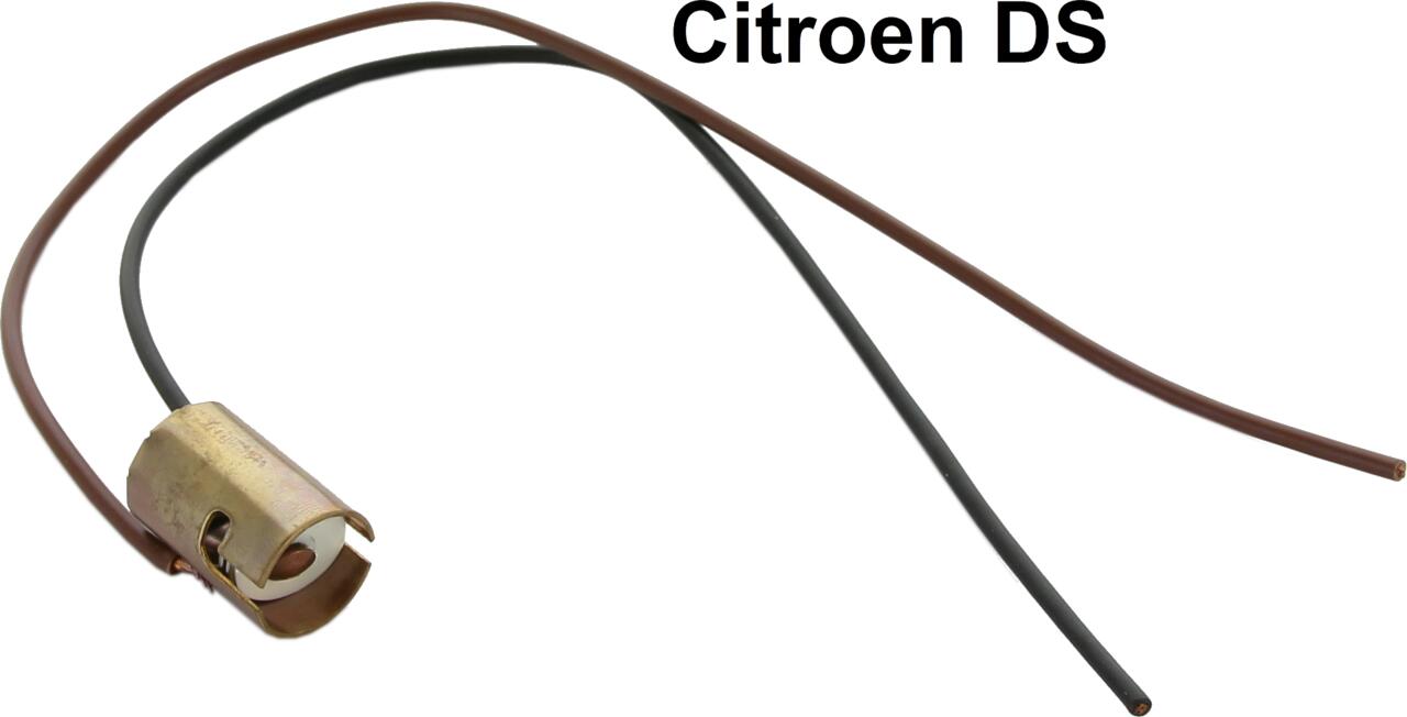 Blinker hinten, Fassung für die Glühlampe. Passend für Citroen DS Limousine.