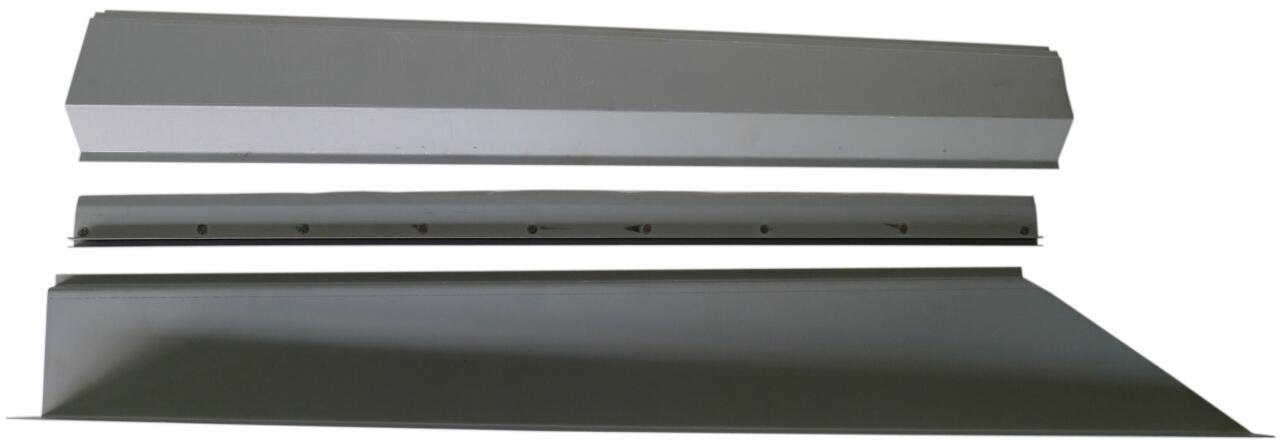 Seitenwand hinten rechts. Reparaturbleche (3 Bleche) unterhalb des hinteren Seitenfenster. Passend für Citroen DS Break.