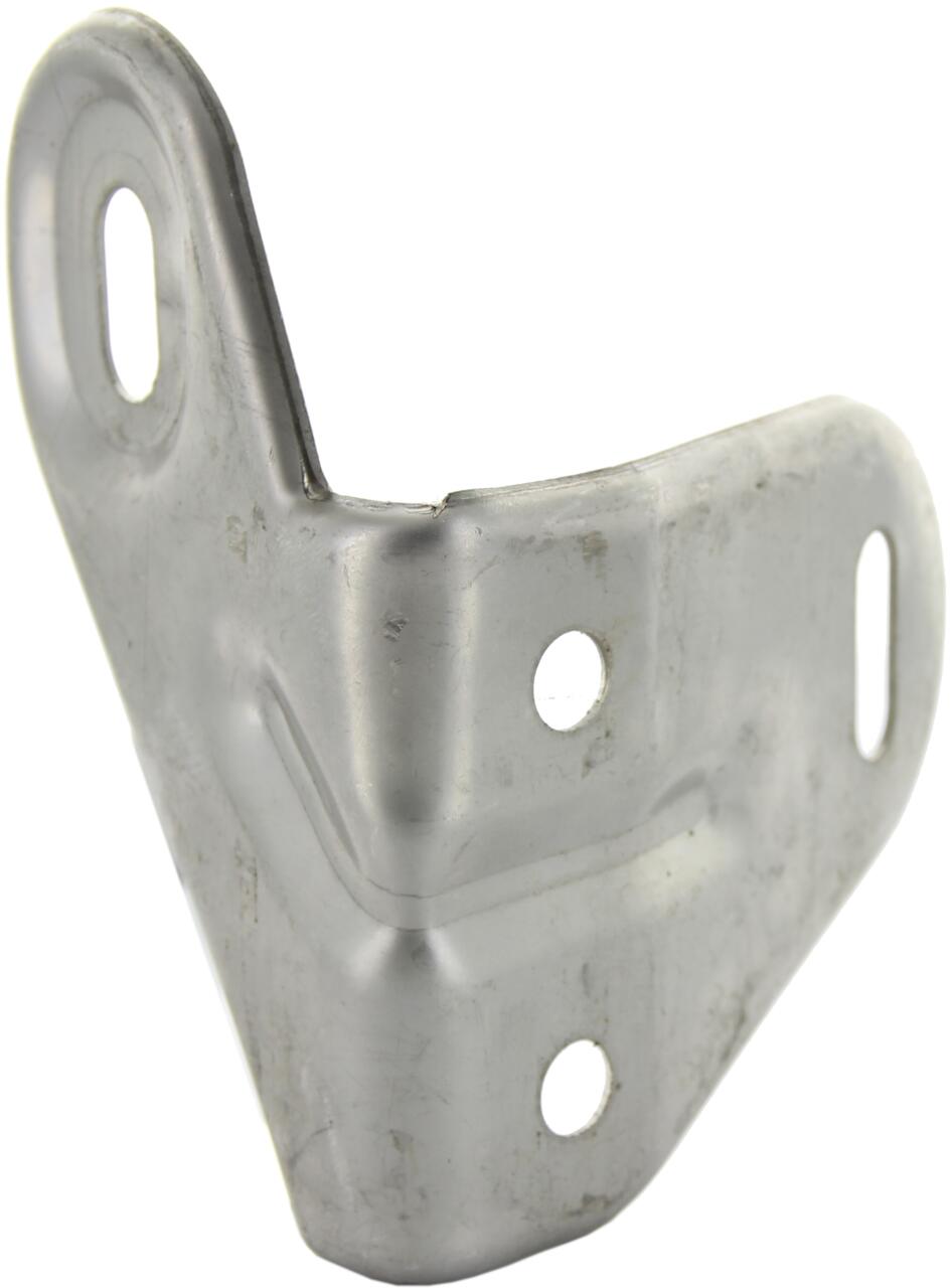 Kotflügel vorne links. Befestigungswinkel (aus Edelstahl) für die Kotflügelverschraubung an der Stoßstange. Passend für Citroen DS.