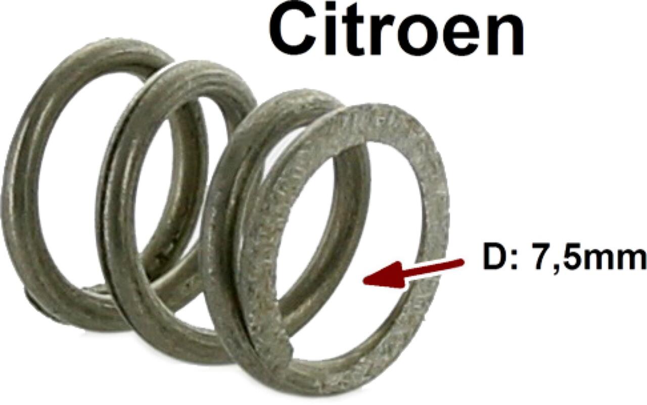 Batteriebügelfeder, 7mm Durchmesser. Passend für Citroen DS + HY.