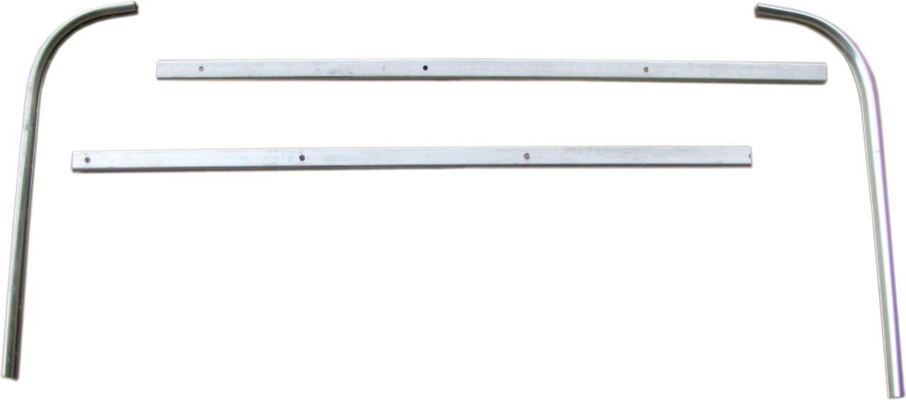 Verdeckgestänge Aluminiumklemmleisten. Passend für Citroen DS Cabrio. (1 Satz).