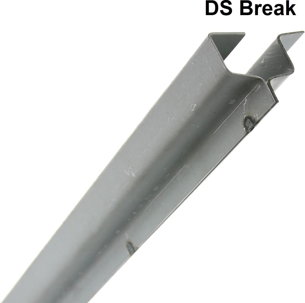 DS Break, Profil über dem hinteren Seitenfenster (Reparaturblech, ca. 670mm lang). Passend für Citroen DS Break. Das Blech passt links + rechts