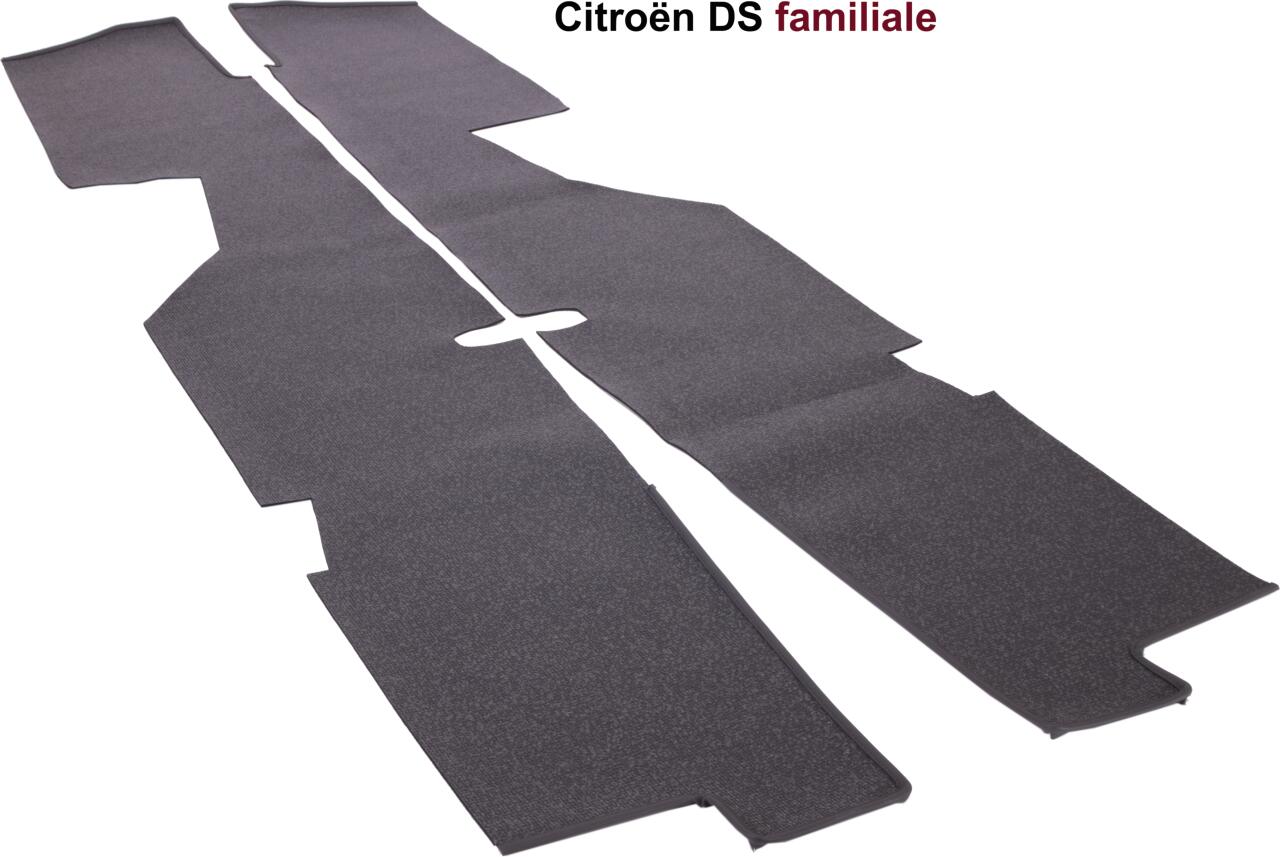 Schweller - Längsträger Verkleidungssatz aus Linoleum. Passend für Citroen DS Break + Familiale.
