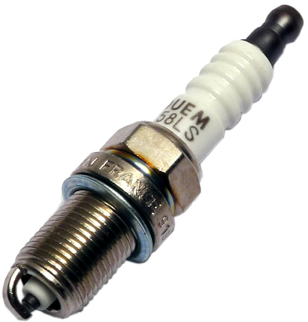 Zündkerze RFC 58LS. Passend für fast alle Citroen + Peugeot achtziger + neunziger Jahre. Gewinde: M14 x 1,25 x 16mm. Schlüsselweite 16mm.