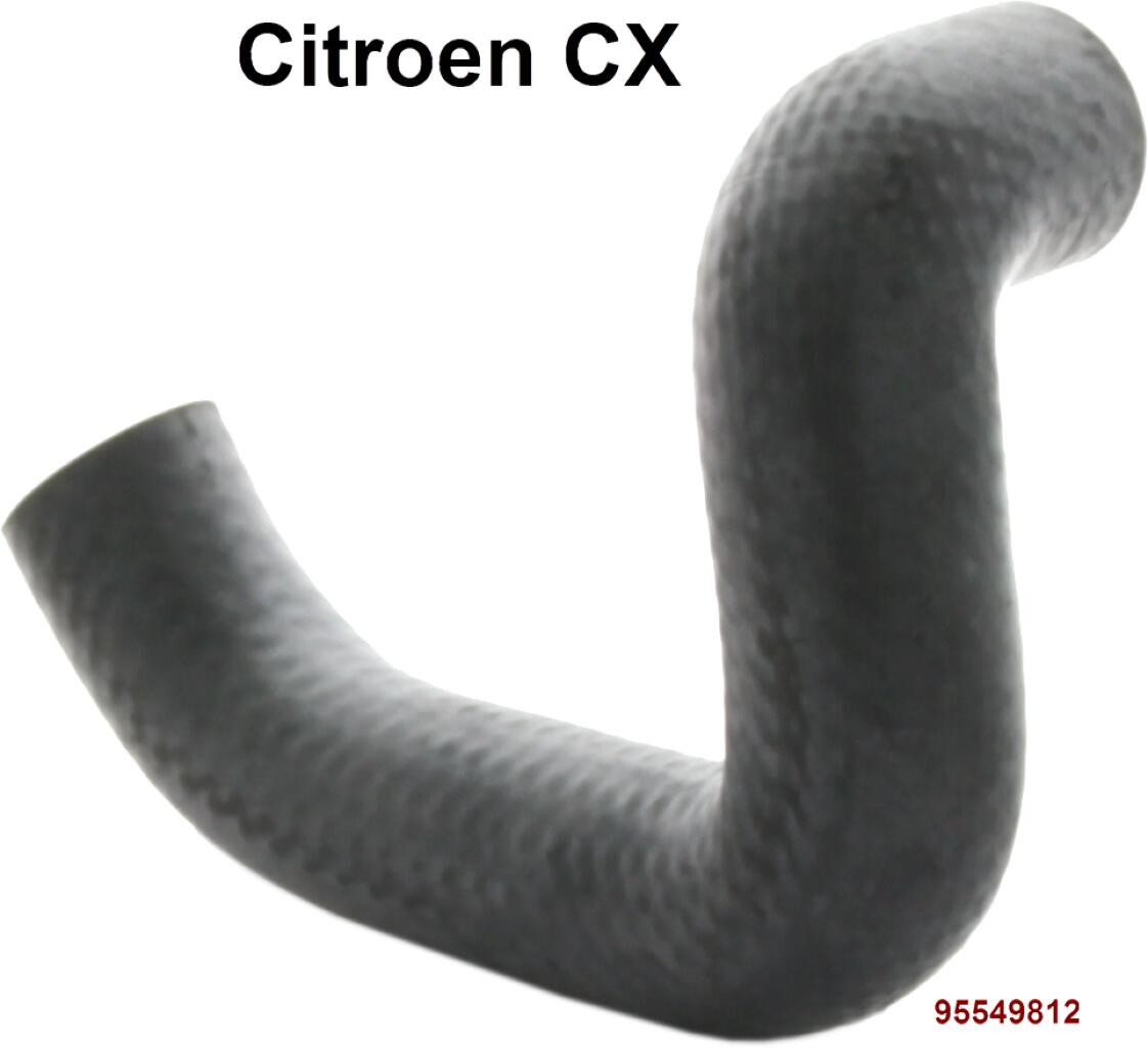CX, Kühlerschlauch unten, anschluß an den Ölkühler. Passend für Citroen CX mit automatischen Getriebe (Automatik). Or. Nr. 95549812