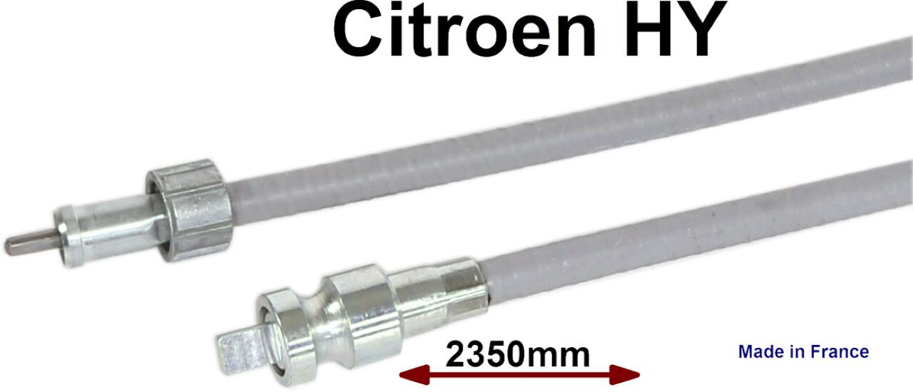 Tachowelle komplett. Passend für Citroen HY. Länge: 2350mm.