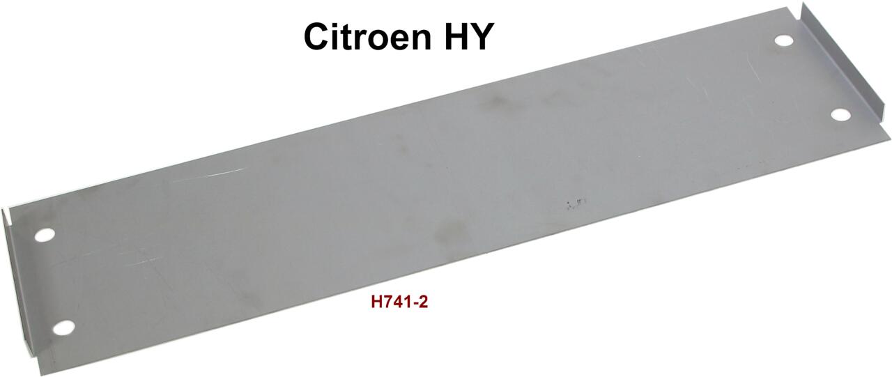 Fahrerhaus HY, Verstärkungsblech unten quer. Übergang Fahrhaus zu Laderaum. Passend für Citroen HY. Or. Nr. H741-2