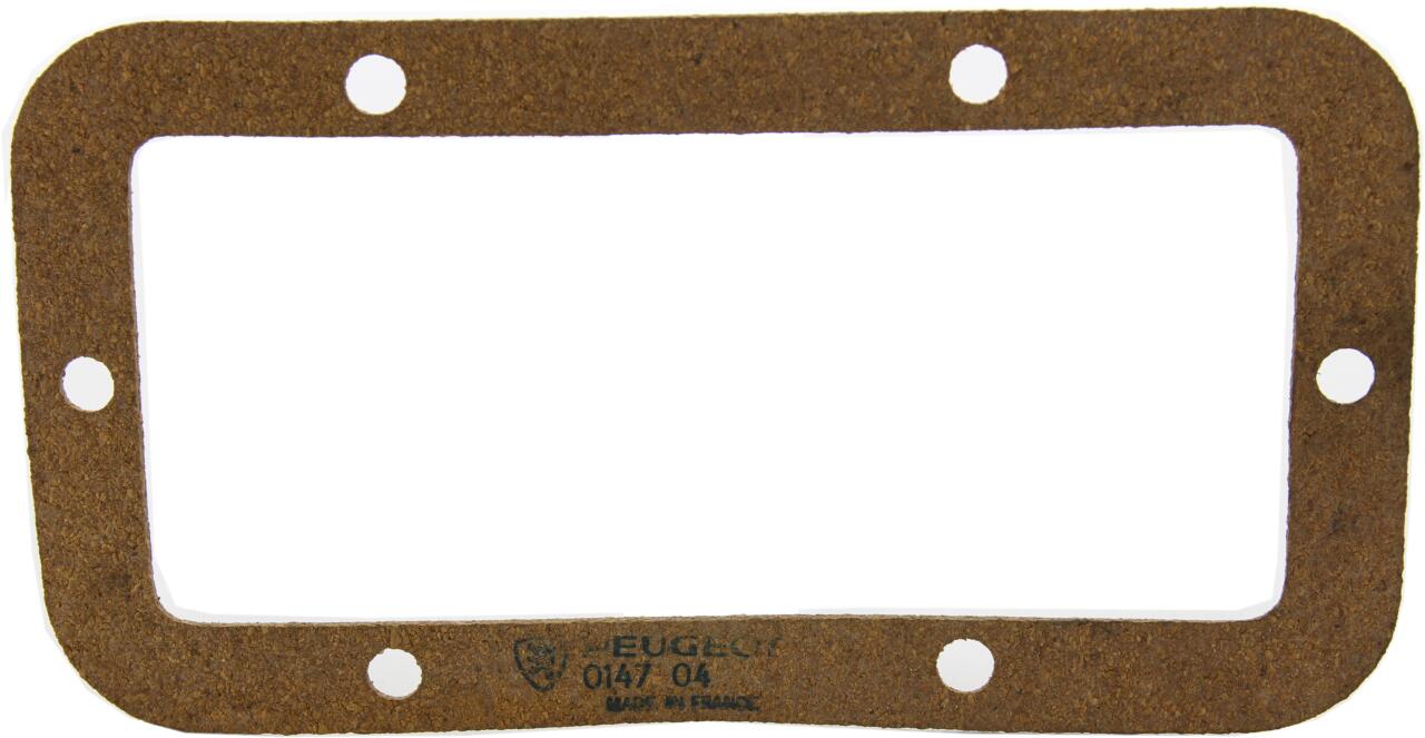 P 403, Dichtung aus Kork, am Zylinderkopf. Passend für Peugeot 403 Diesel + Citroen HY. Motor TMD + XDP85. Or. Nr. 0147.04