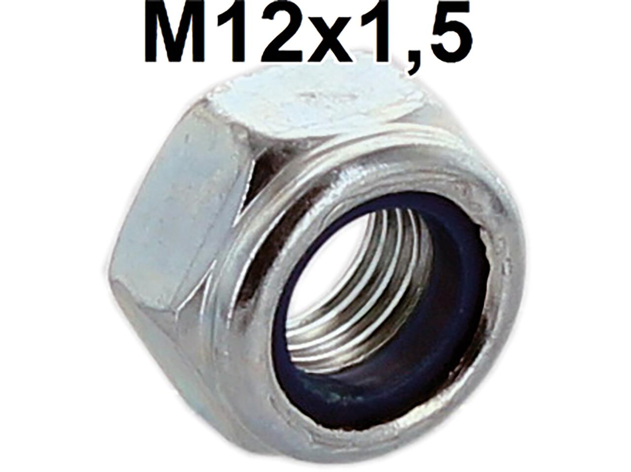 M12x1,5 Mutter selbstsichernd.