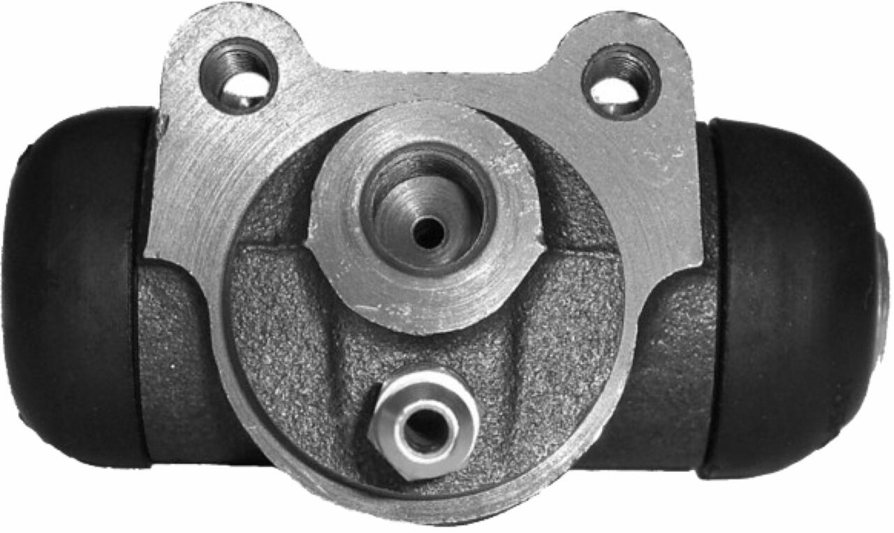 P 205, Radbremszylinder hinten Peugeot 205. 19,05mm Kolben, Bremsleitungsanschluss M10x1. Bremssystem Girling. Or. Nr. 440275. Links + rechts passend