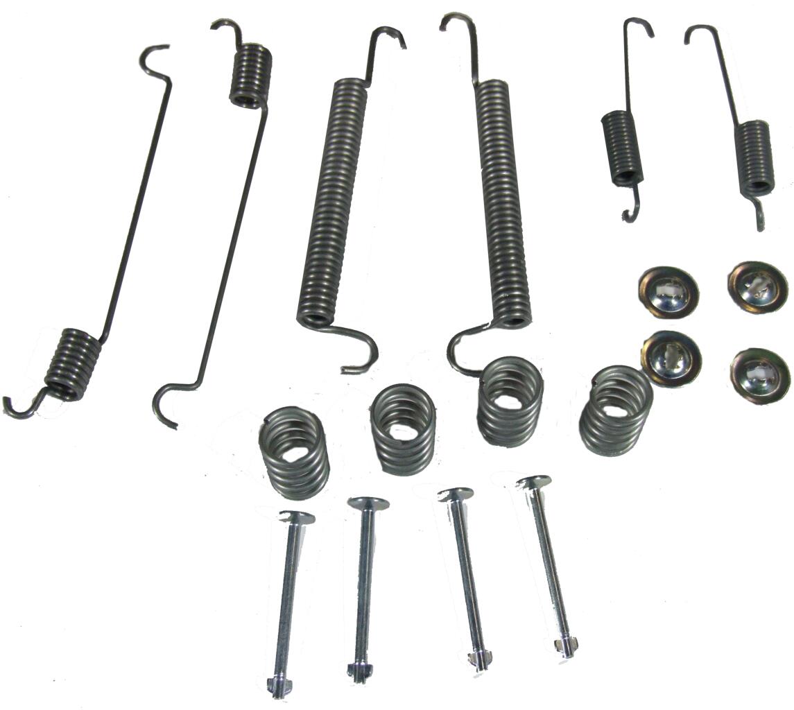 Simca, Bremsbacken Montageset. Passend für Simca - Talbot 1100, 150, 1307, 1308, 1309, 1508, 1509, 1510, 1609, 1610, Alpine, Horizon, Rancho, Solara