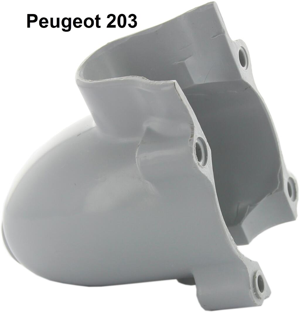 P 203, Lichtschaltergehäuse grau.