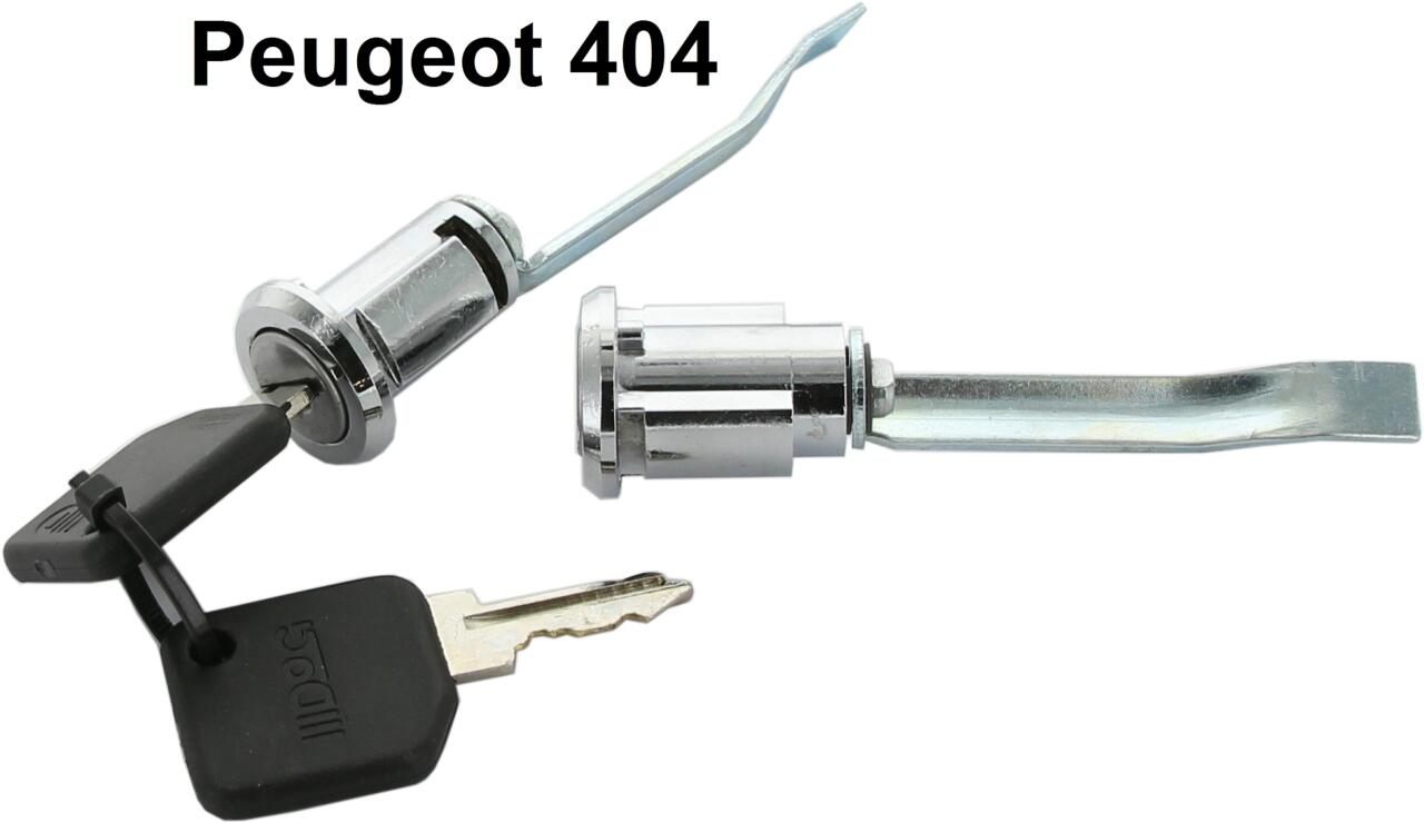 P 404, Türschlösser, mit Betätigungshebel. (2 Stück)