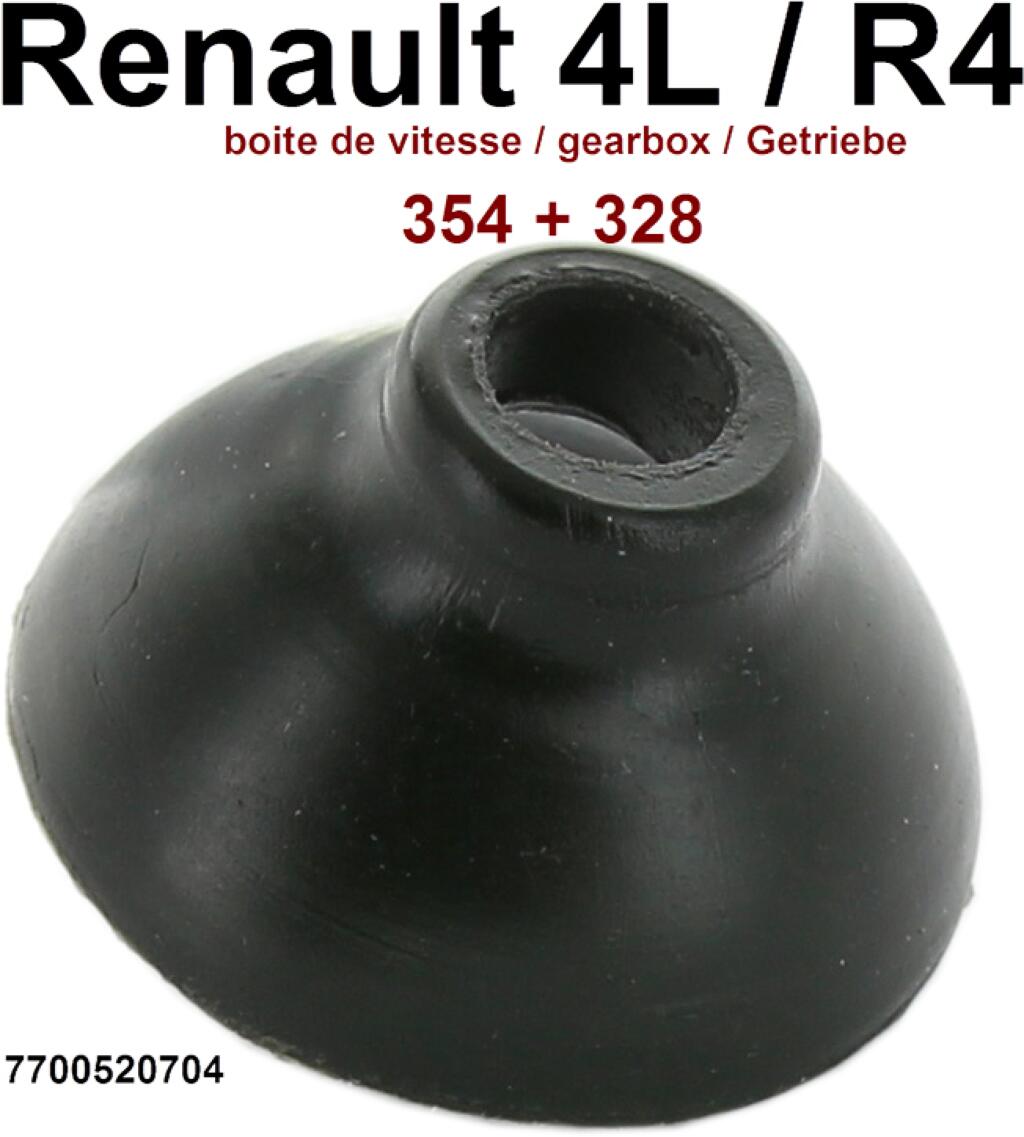 R4, Manschette auf dem Getriebe, für die Abdichtung Schaltstange (für Getriebe 354 + 328). Durchmesser: 11mm + 35mm. Höhe: 21mm