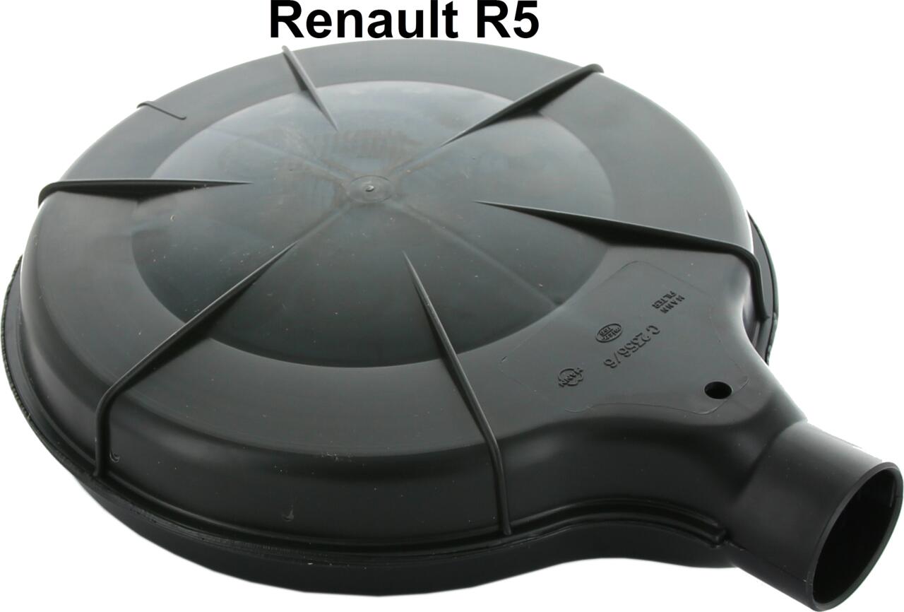 Luftfilter komplett, passend für Renault R4, R5. Komplett mit Kunststoffgehäuse. Aussendurchmesser: 320mm, Innendurchmesser: 260mm. Höhe: 87mm