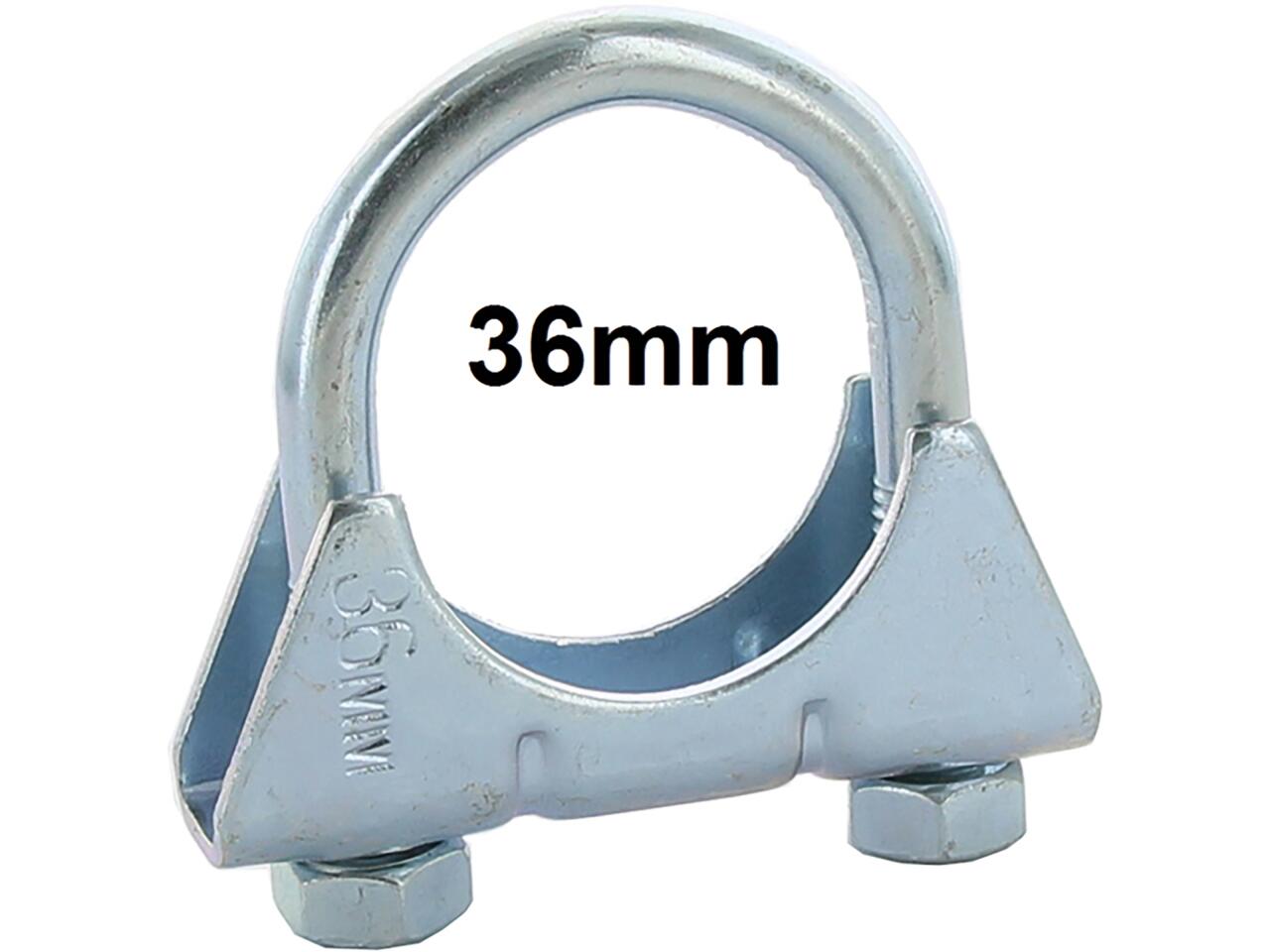 Auspuffschelle 36mm. Passend für Renault R4, R5