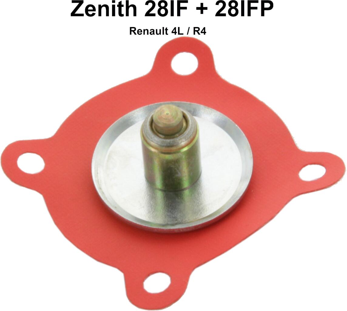 Zenith 28IF/IFP, Membrane Vergaser Zenith 28 IF + 28 IFP. Passend für Renault R4.