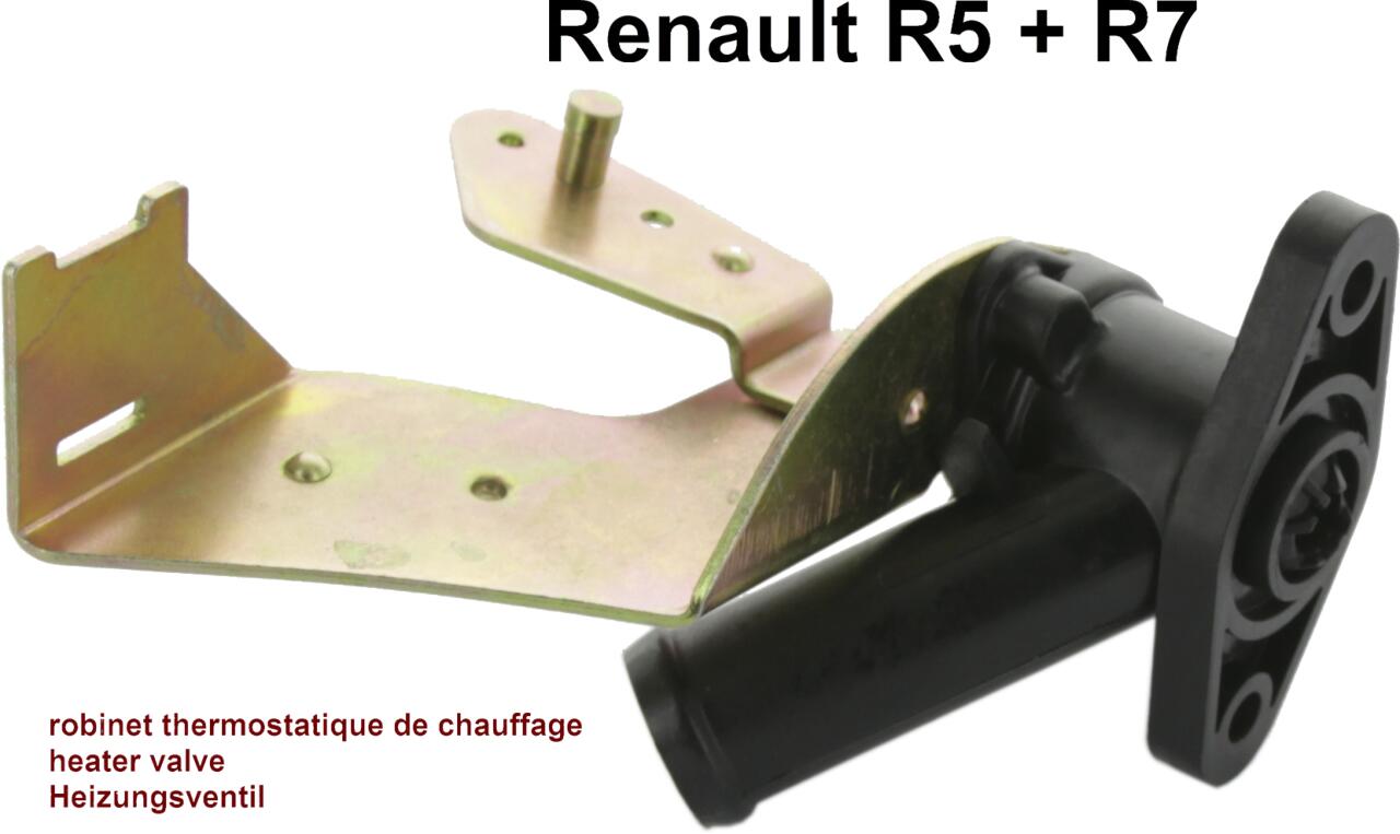 R5, Heizungsventil. Passend für Renault R5 + R7