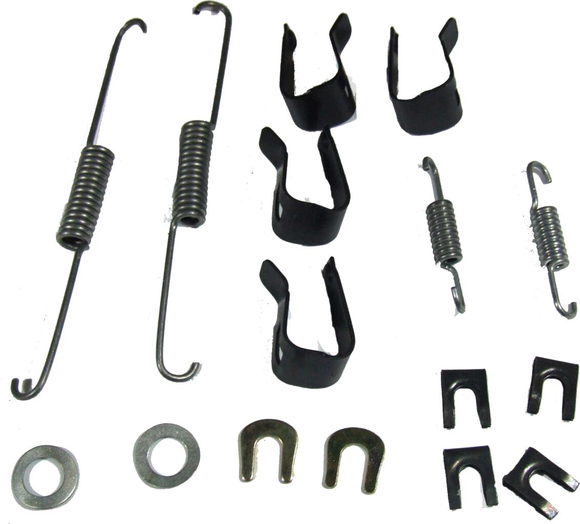 Bremsbacken Montagesatz (vorne). Bremssystem: Bendix. Passend für Renault R4, R5. Für Bremstrommeldurchmesser: 200mm. Belagbreite: 36mm.