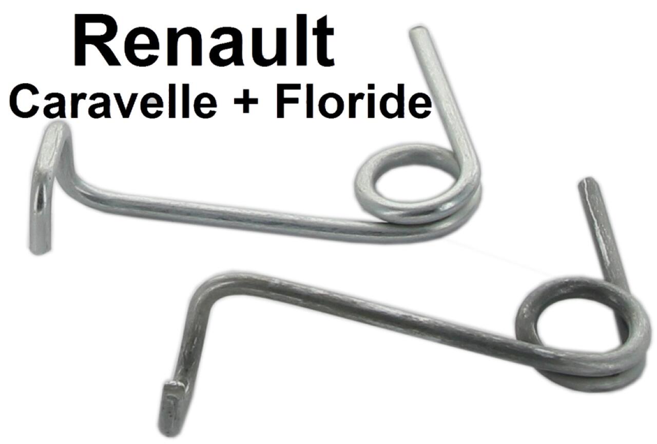 Caravelle/Floride, Feder (2 Stück) für den Handbremshebel. Passend für Renault Caravelle + Floride.