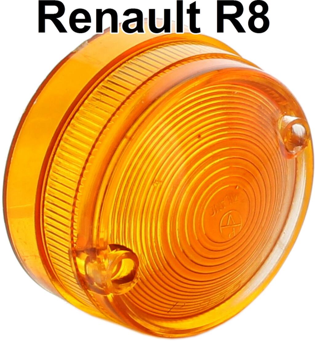 R8, Blinkerkappe rund. Passend für Renault R8.