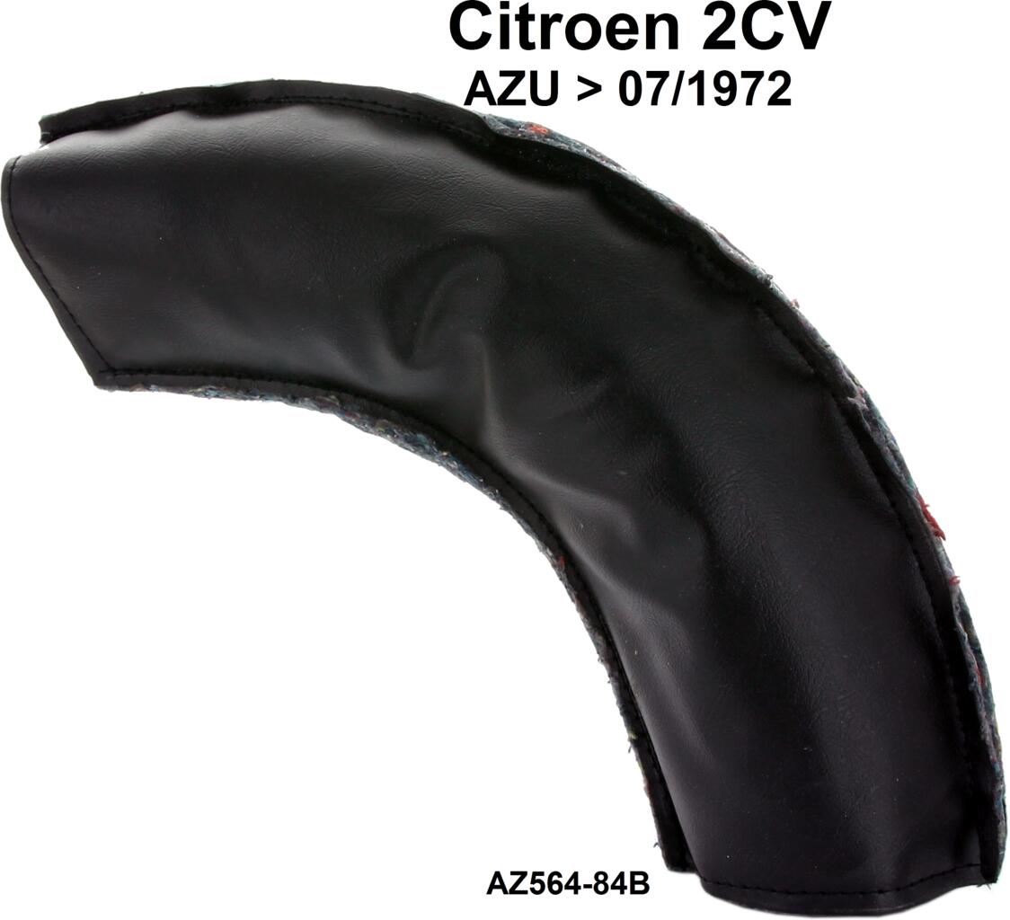 Heizschlauch aus Filz, oben gebogen. Passend für Citroen AZU, bis Baujahr 07/1972. Citroen 2CV, mit 6 Volt Elektrik