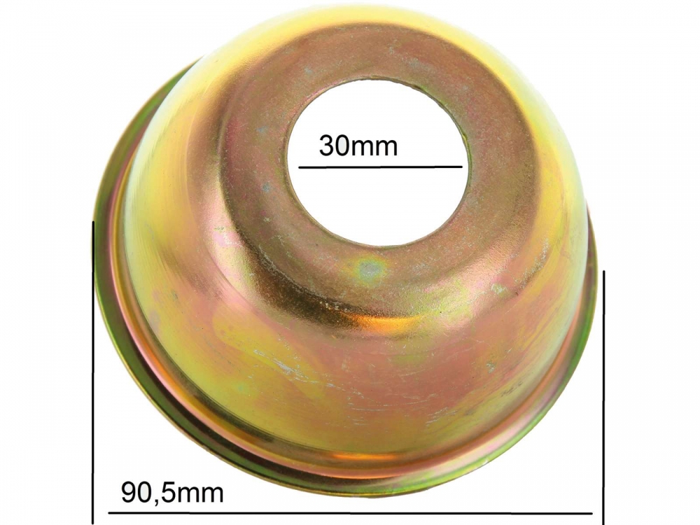 Citroen-2CV - Metalen schijf op de aandrijfas. Geschikt voor Citroen 2CV uit de jaren zestig + zeventig,