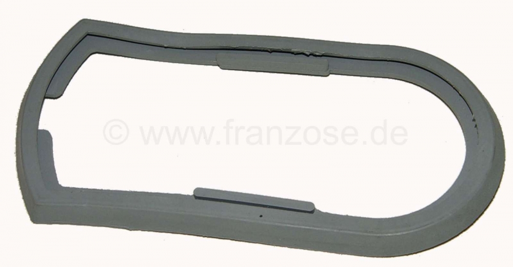 Citroen-2CV - Achterlichtdop voor Citroen 2CV met schuine achterplaat.    De afdichting is voor 