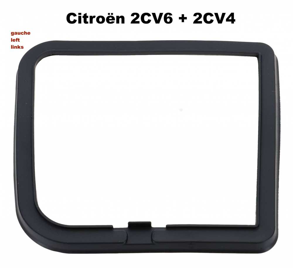 Citroen-2CV - Linker achterlichtdopafdichting. Geschikt voor Citroen 2CV6 + 2CV4 met Seima achterlichten