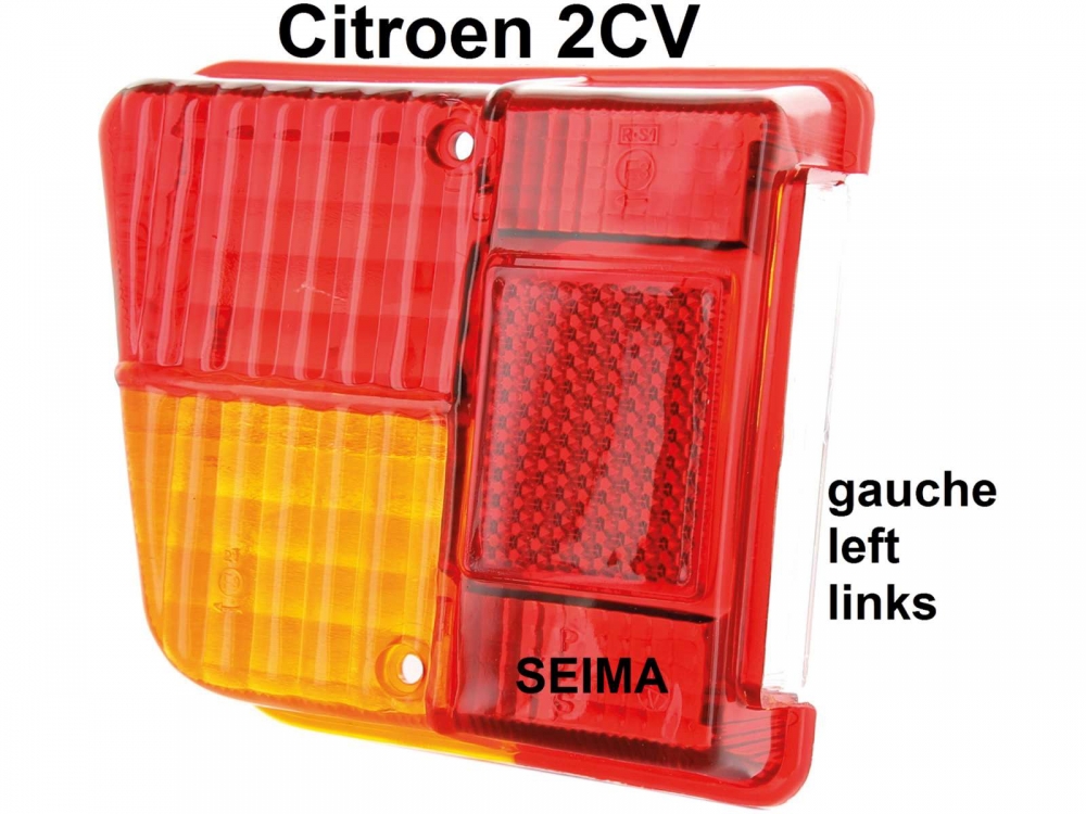Citroen-2CV - Linker achterlichtkap, voor 