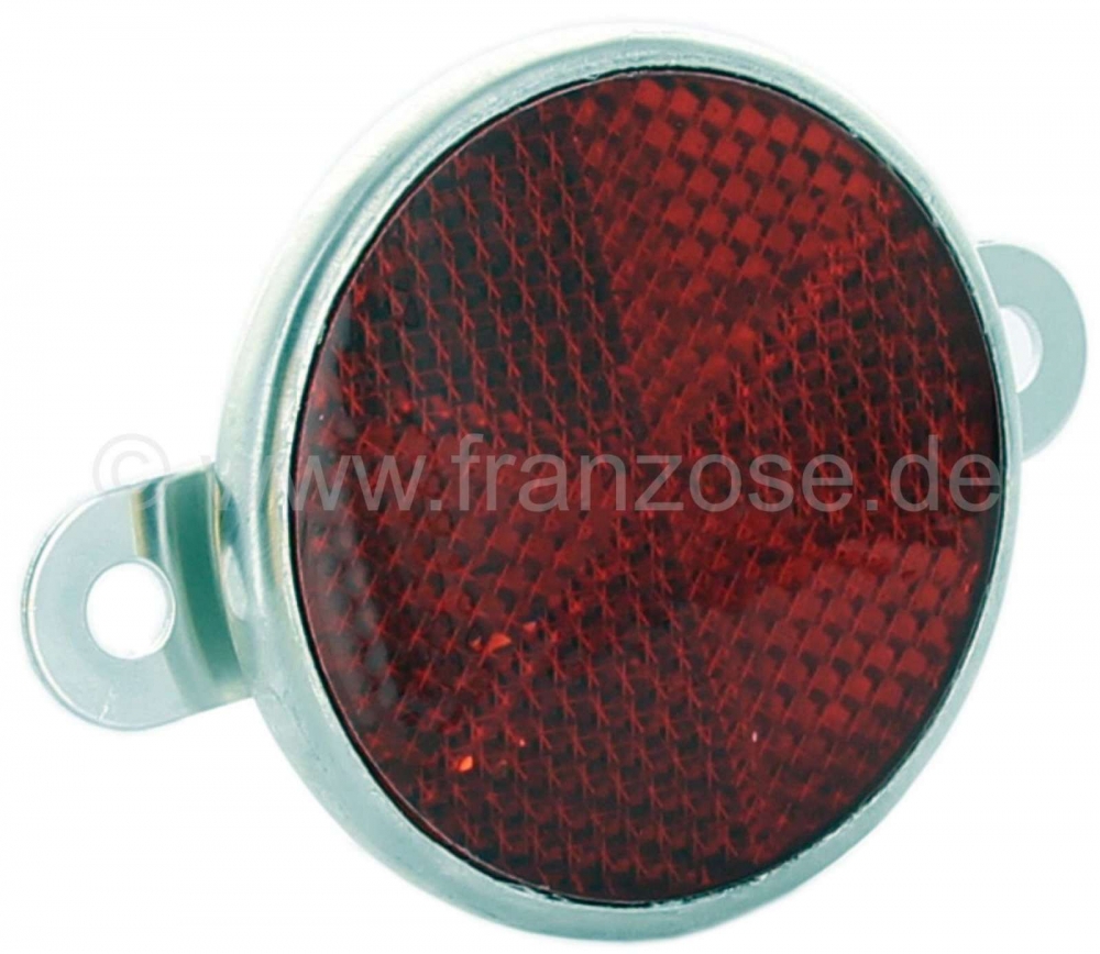 Renault - Reflector met bevestigingslipjes. Geschikt voor Citroen AK, AZU, HY. Universele pasvorm vo