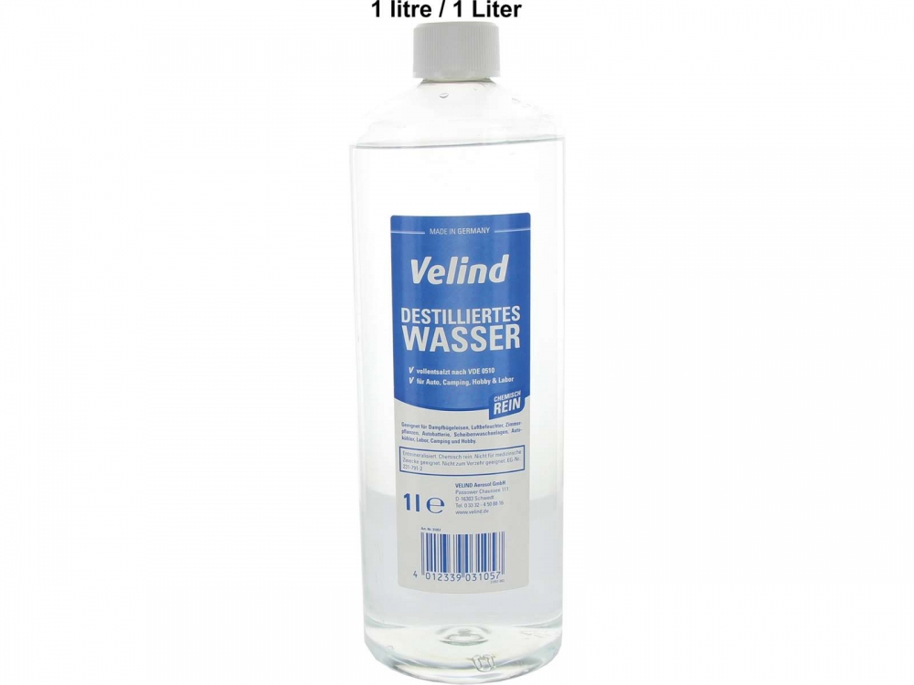 Citroen-DS-11CV-HY - Gedestilleerd water, 1 liter