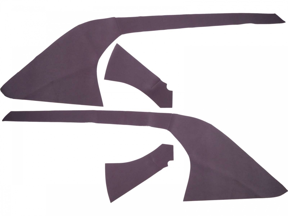 Citroen-2CV - Binnenpanelen voor Citroën Dyane, zonder raam in de C-stijl.