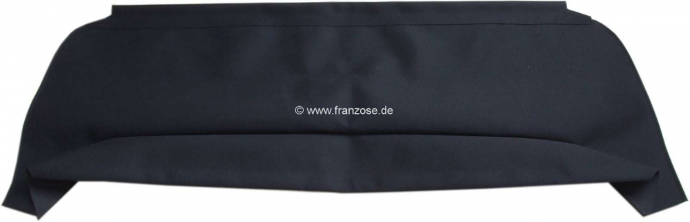 Citroen-2CV - Hoedenplank van zwarte stof 