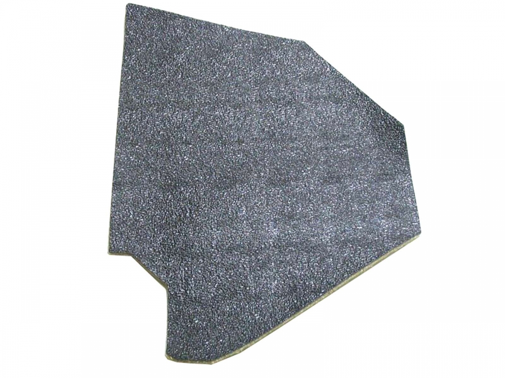 Citroen-2CV - Binnenbekleding zijpaneel, linksvoor. Kleur zwart. Geschikt voor Citroen 2CV.