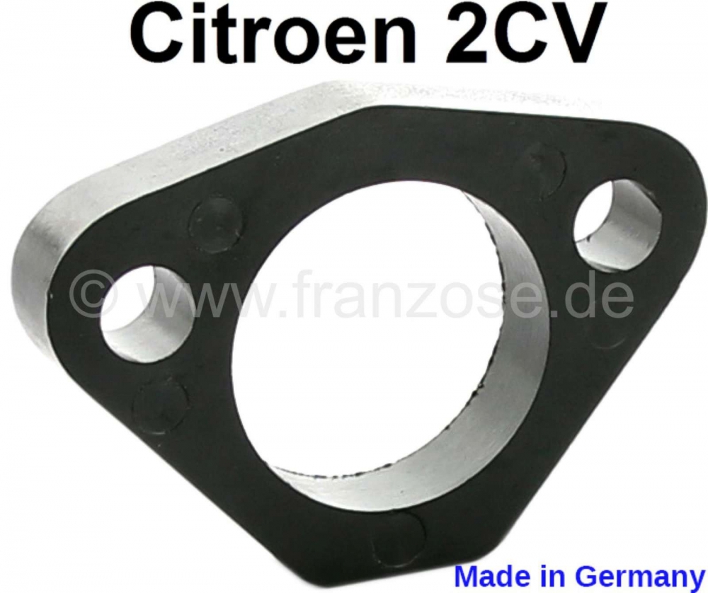Citroen-2CV - Benzinepomp afstandsplaat. Geschikt voor Citroen 2CV6 + 2CV4. Gemaakt in Duitsland