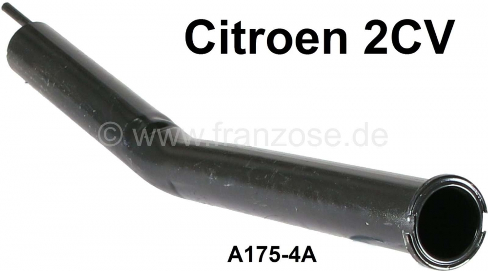 Citroen-2CV - Replica benzinevulopening, voor Citroen 2CV. Alleen geschikt voor metalen benzinetank. Bes